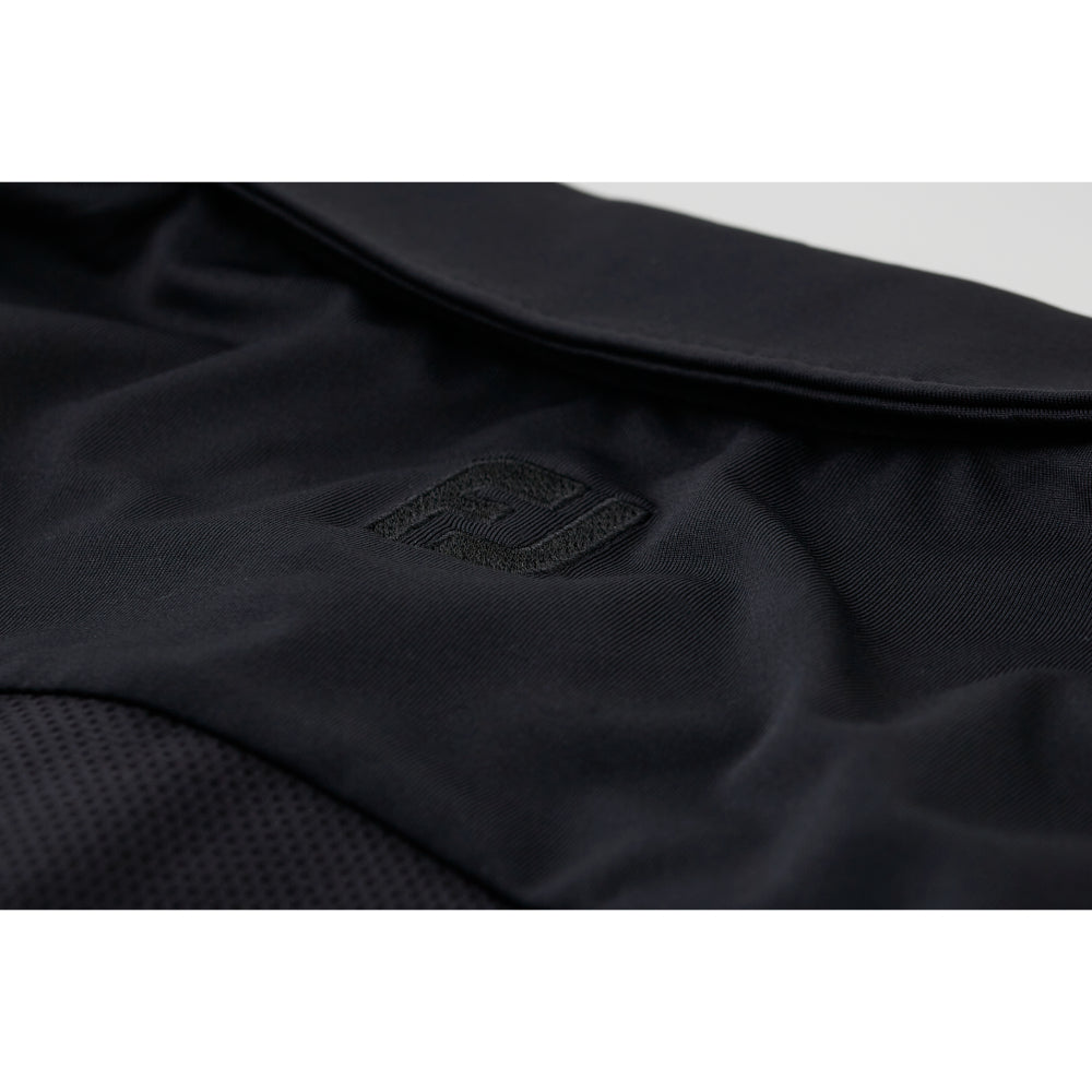 2023 Ryder Cup FootJoy Women&#39;s Sleeveless Black Polo Shirt Back Close-up