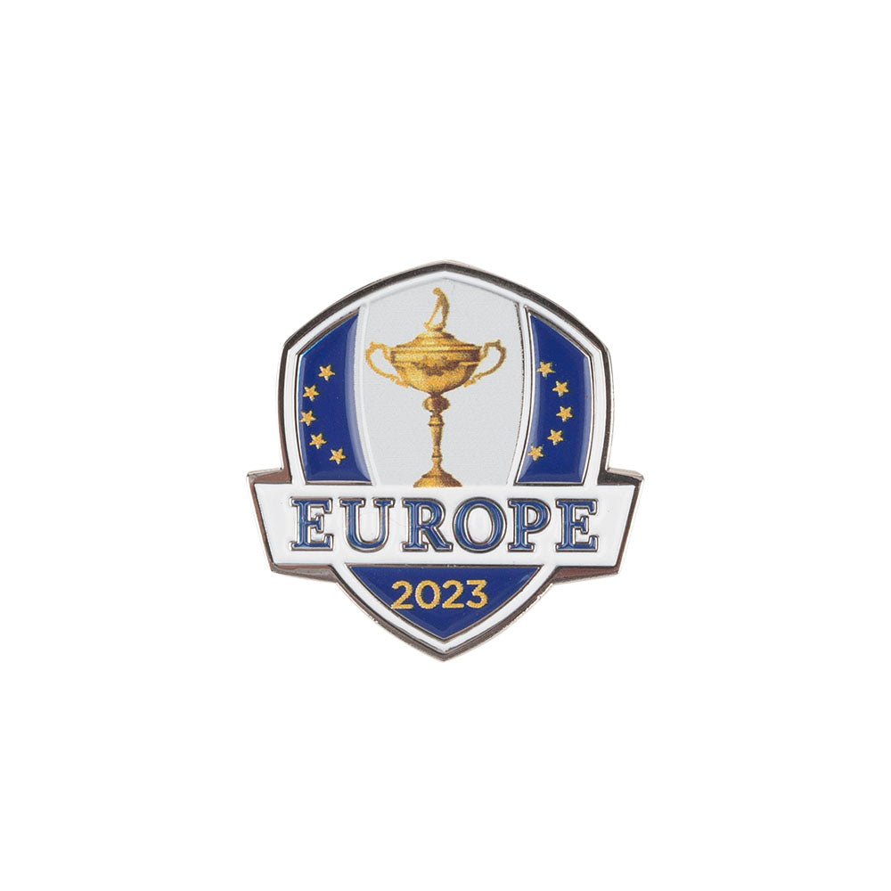 2023 Ryder Cup Team European Badge - Front