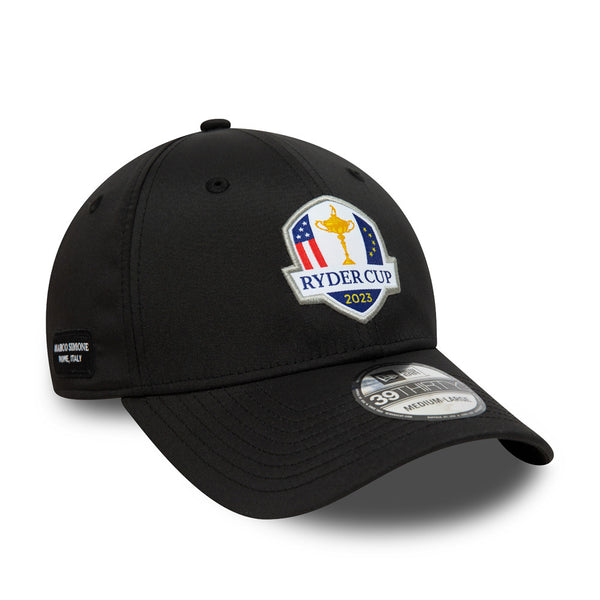 2023 Ryder Cup New Era 39THIRTY Cap - Black - The Official European Ryder  Cup Shop