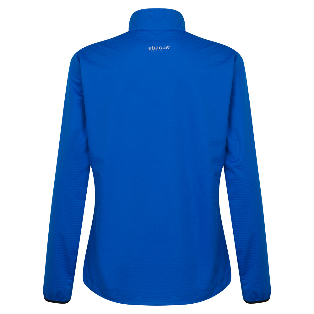 2023 Ryder Cup Abacus Women&#39;s Lytham Softshell Jacket - Blue - Back