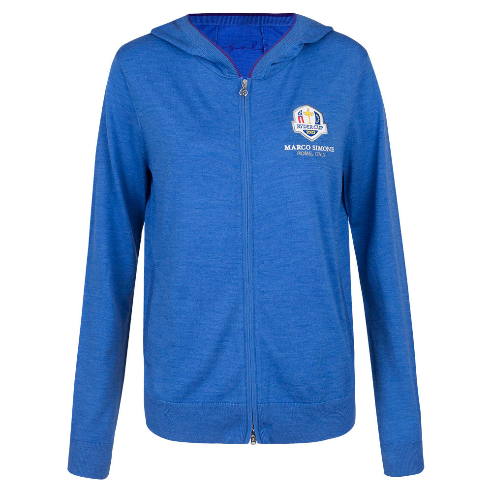 2023 Ryder Cup G/FORE Women&#39;s Full Zip Hooded Mid Layer - Front