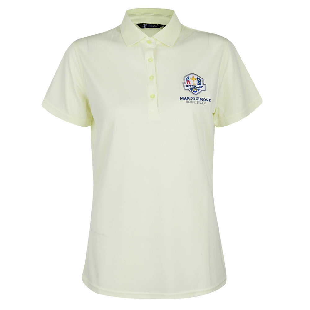 2023 Ryder Cup Women&#39;s Abacus Citrinelle Drycool Polo Shirt - Front