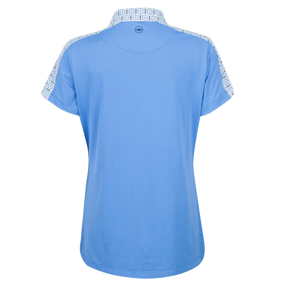 2023 Ryder Cup Peter Millar Women&#39;s Shoulder Print Polo Shirt - Back
