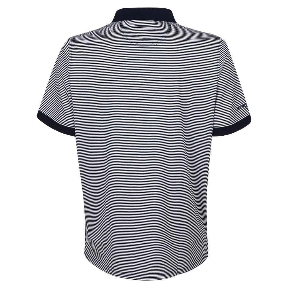 2023 Ryder Cup Glenmuir Men's Larkin Polo Shirt - Navy/White - Front