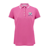 2027 Ryder Cup Peter Millar Women's Tipped Collar Polo Shirt
