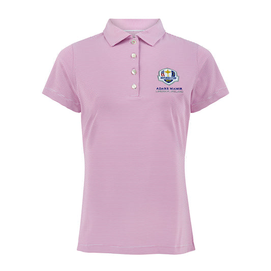 2027 Ryder Cup Peter Millar Women's Short Sleeve Polo Shirt