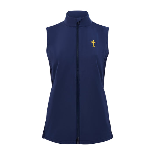 2027 Ryder Cup Peter Millar Women's Sleeveless Zip Thru Midlayer