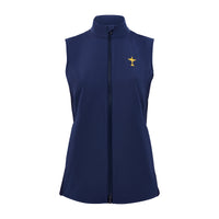 2027 Ryder Cup Peter Millar Women's Sleeveless Zip Thru Midlayer