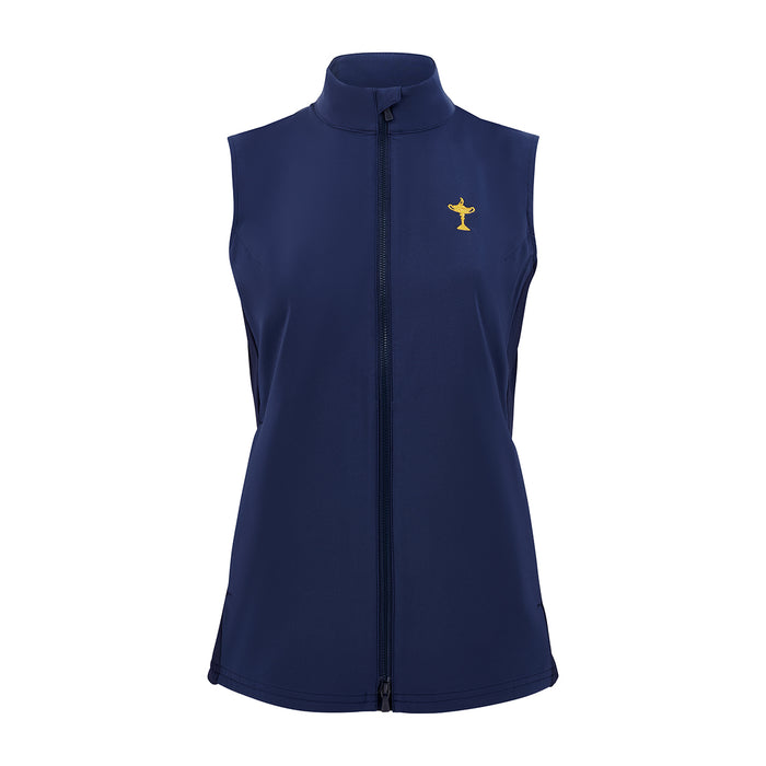 2027 Ryder Cup Peter Millar Women's Sleeveless Zip Thru Midlayer