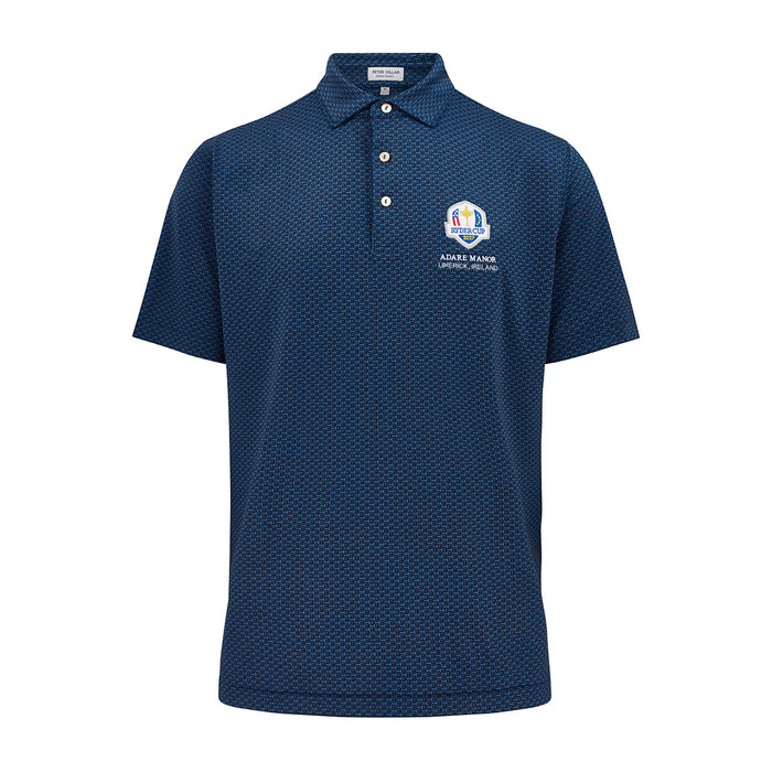 2027 Ryder Cup Peter Millar Men's Navy Polo Shirt