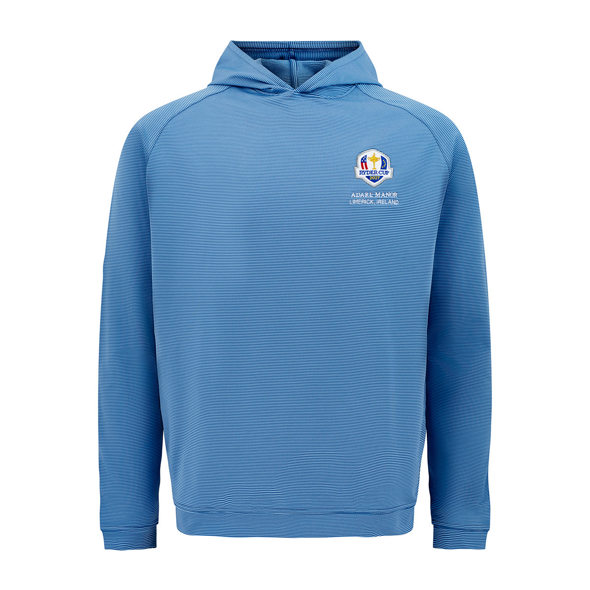 2027 Ryder Cup Peter Millar Men's Stripe Pine Hoodie