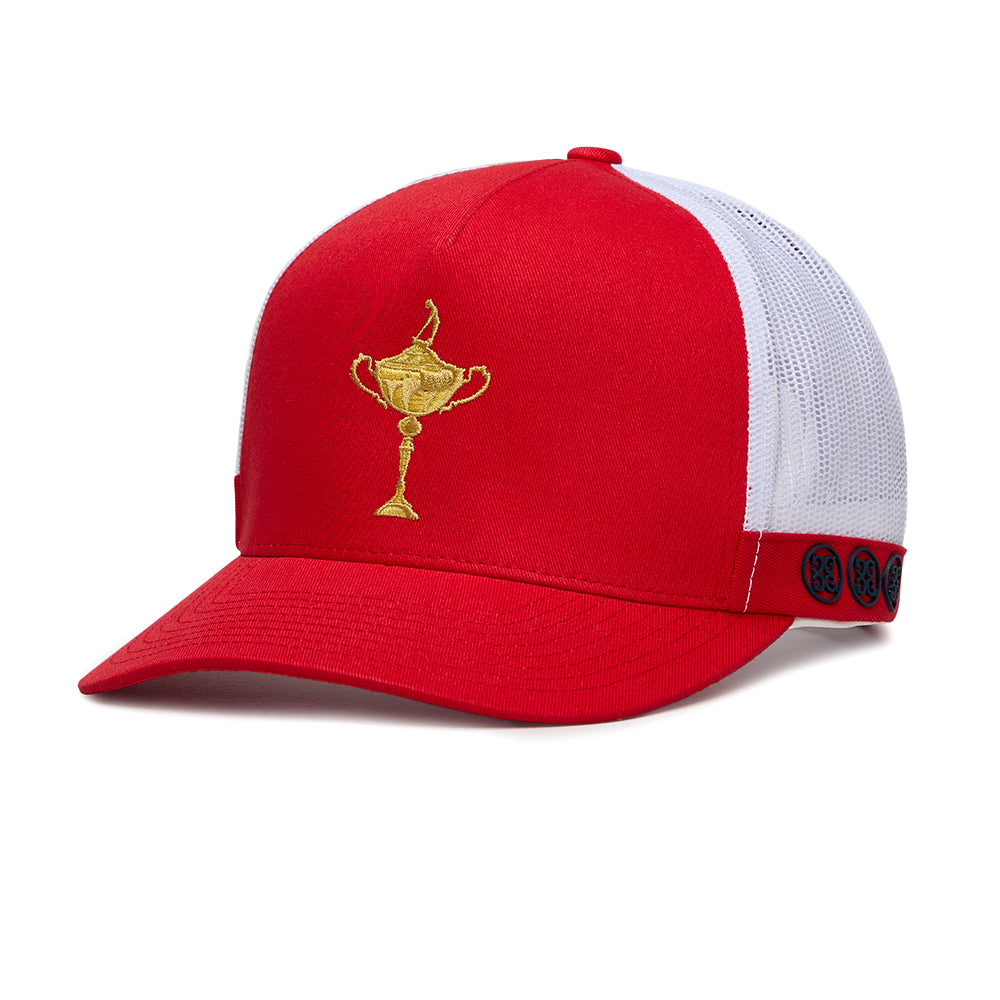 2025 Ryder Cup G/FORE Trucker Cap – The Official European Ryder Cup Shop
