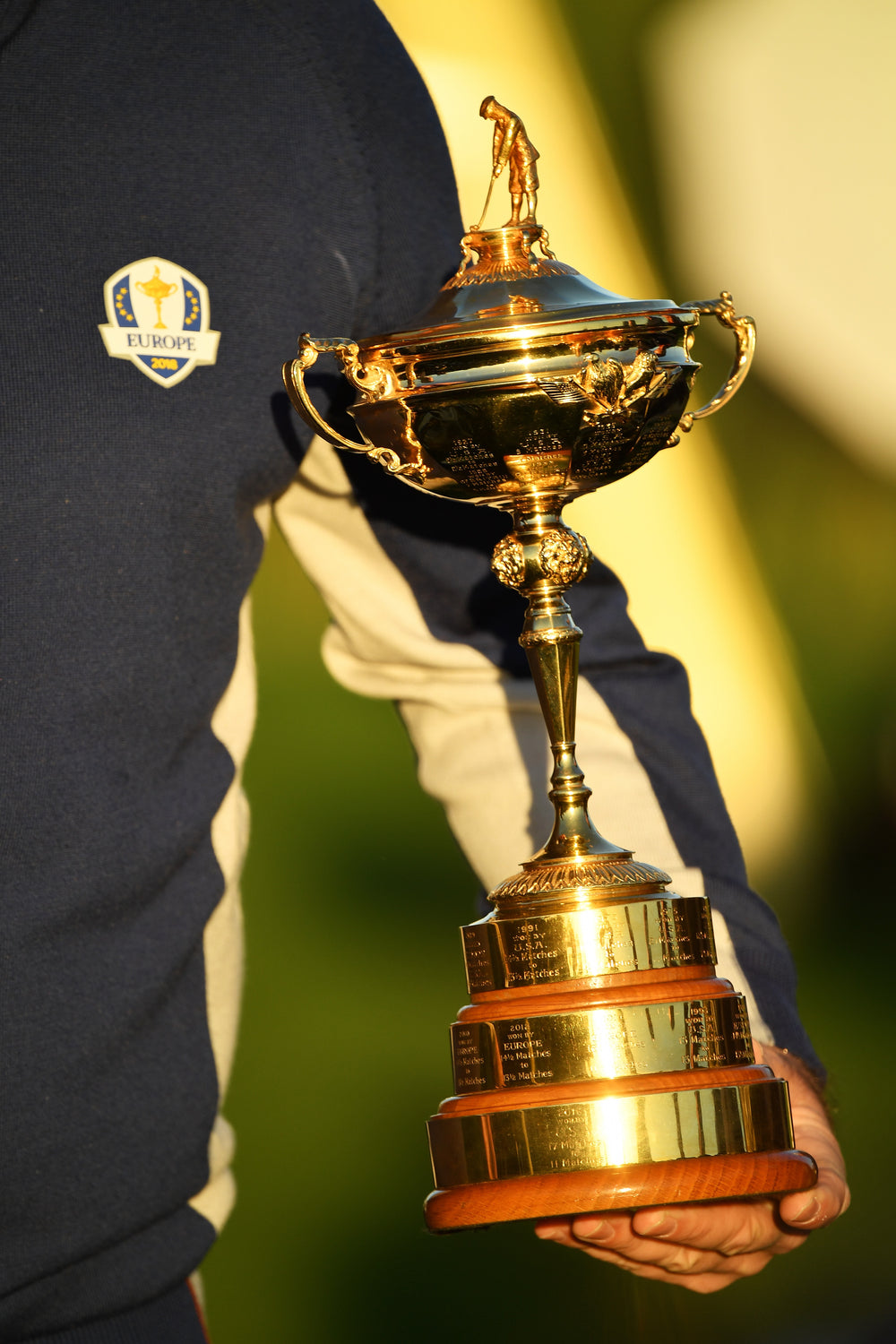 Official 2025 Ryder Cup New Era Thursday European Bobble Navy The