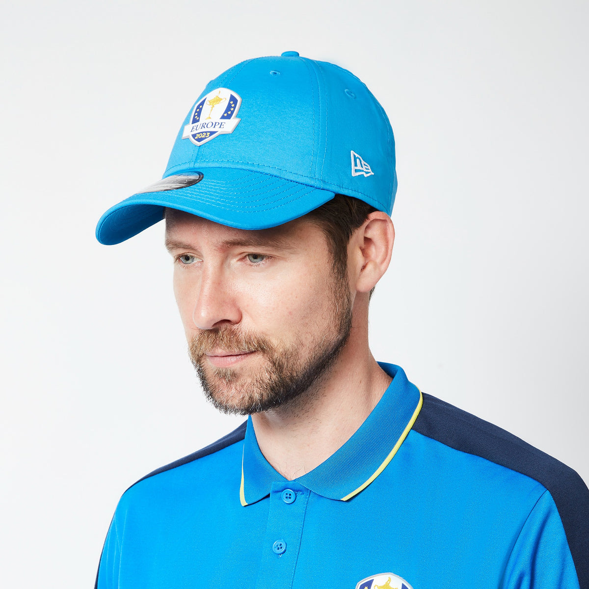 Official 2023 Ryder Cup New Era Friday European 9FORTY Cap - Blue