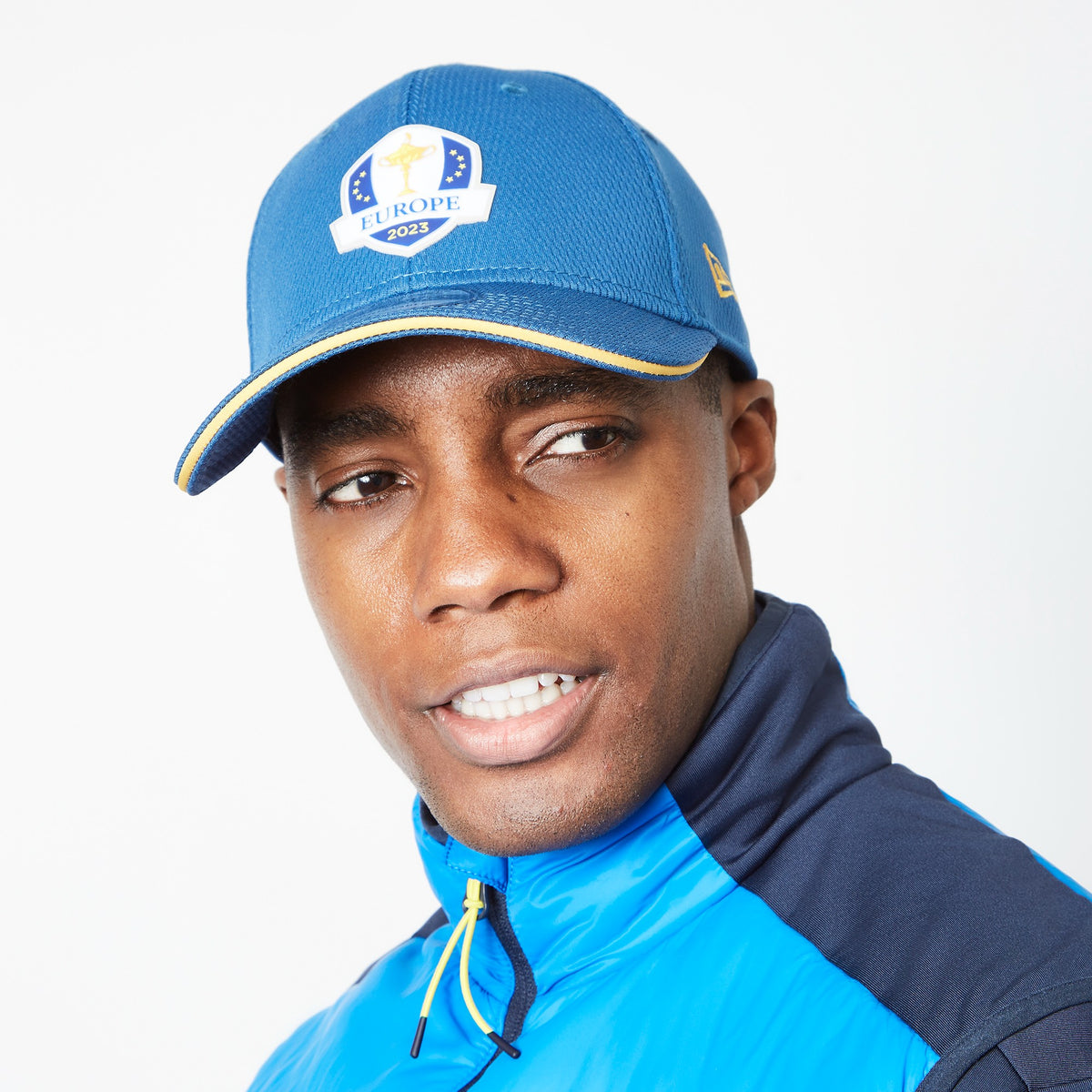 Official 2023 Ryder Cup New Era Wednesday European 9FORTY Cap - Blue
