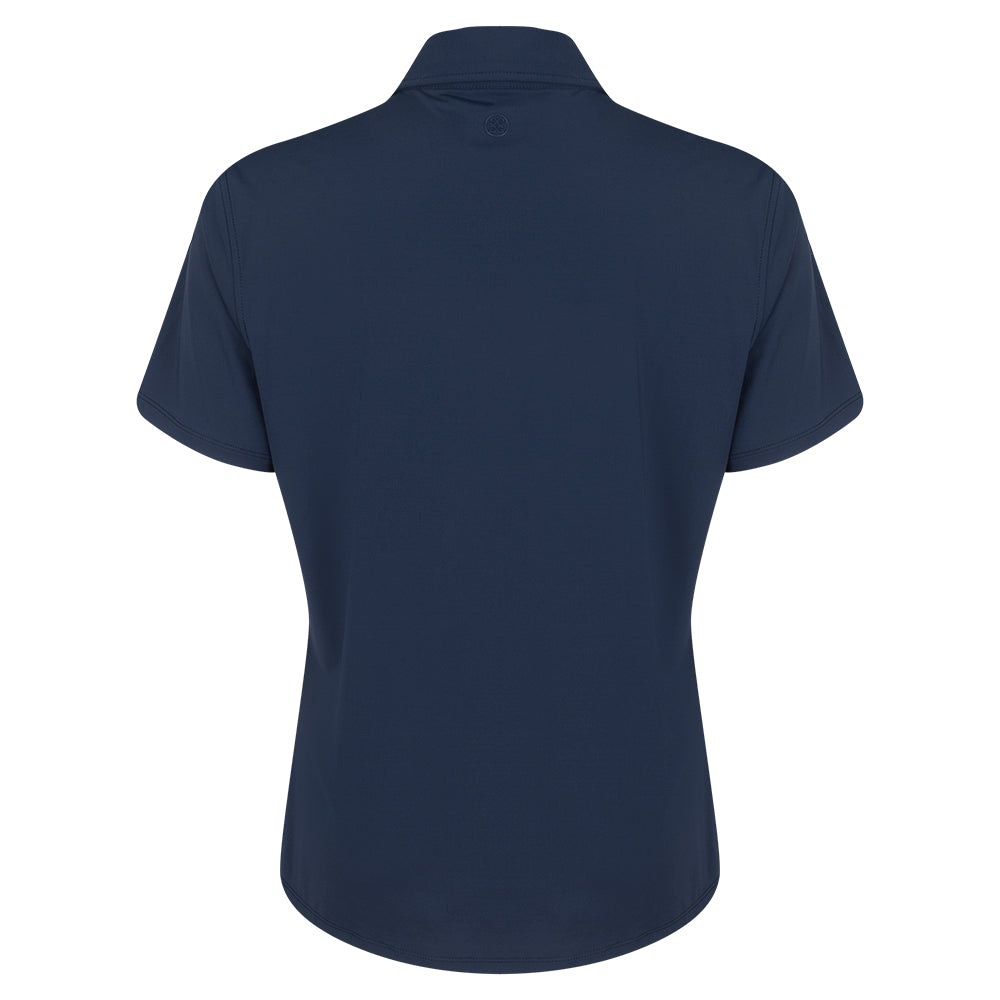 2023 Ryder Cup G/FORE Women&#39;s Navy Featherweight Polo - Back