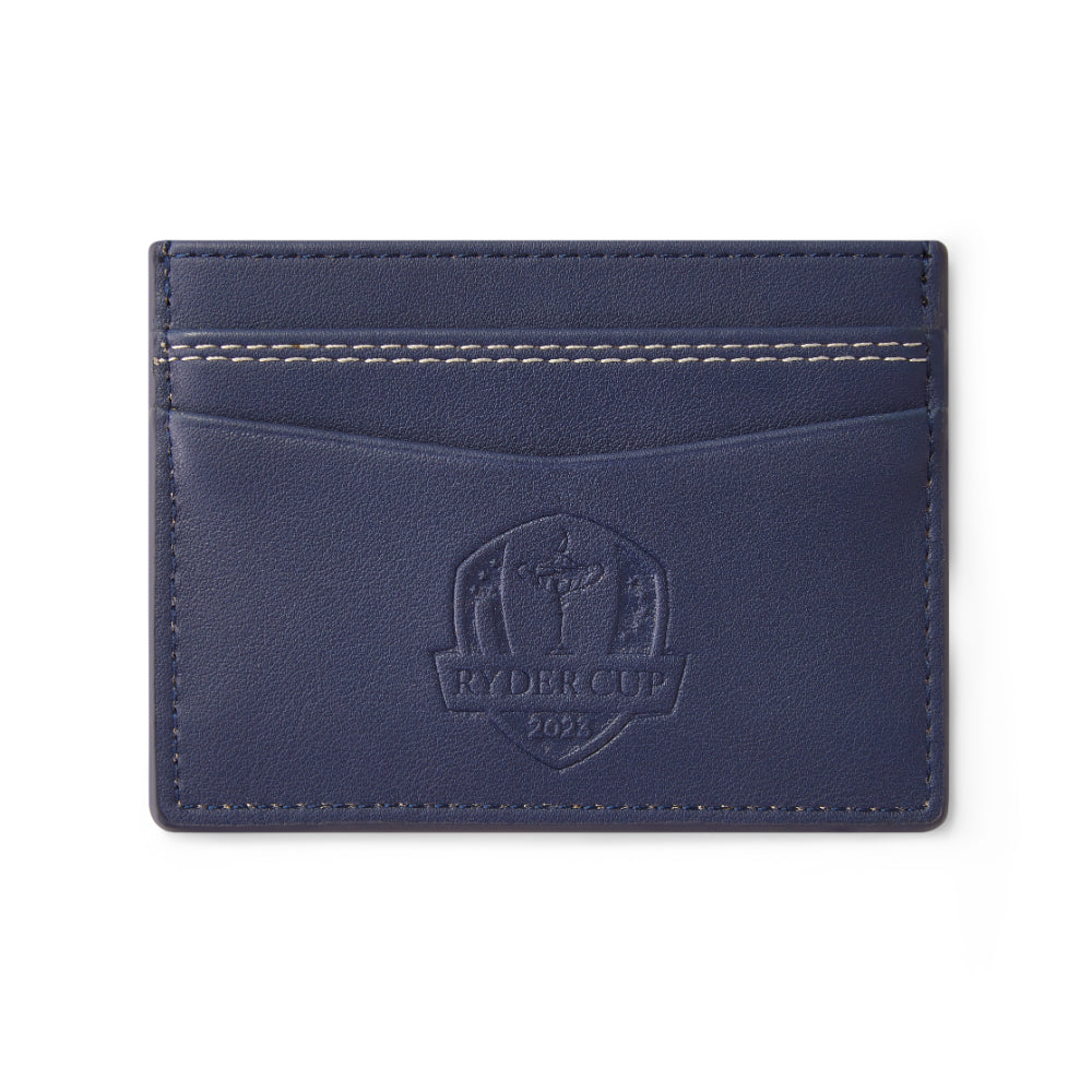 2023 Ryder Cup Logo Navy Card Wallet