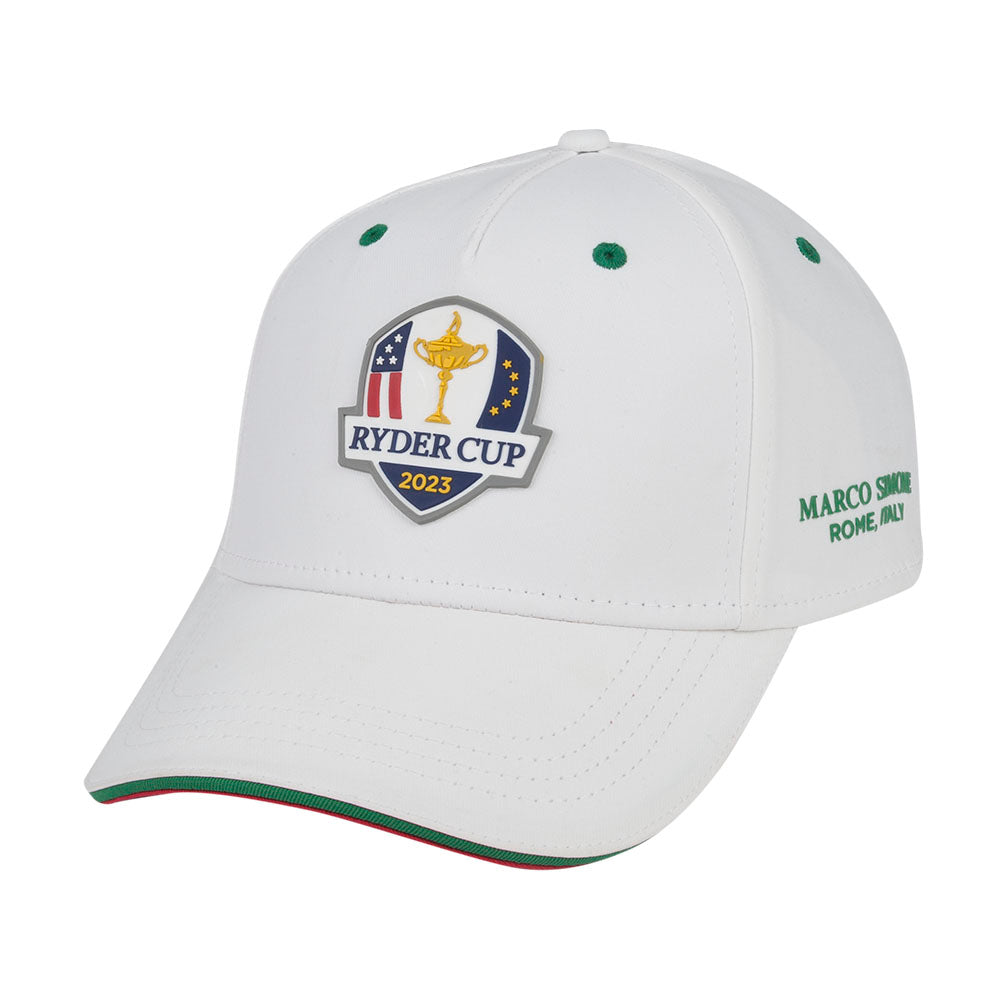 Official 2023 Ryder Cup Rome Collection White Cap