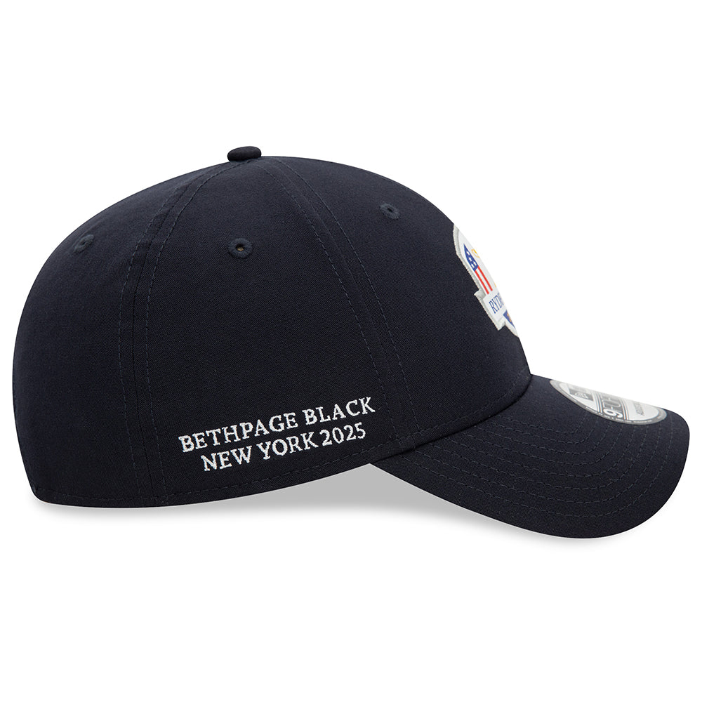 2025 Ryder Cup New Era 9FORTY Cap Navy Side