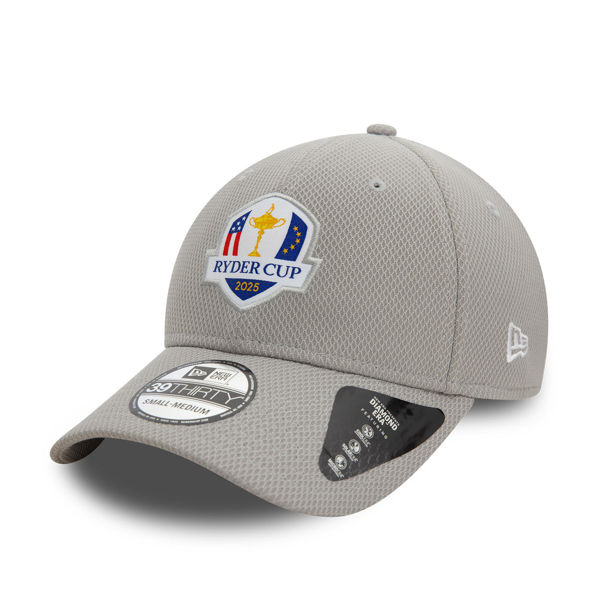 2025 Ryder Cup New Era Diamond Era 39Thirty Grey Cap