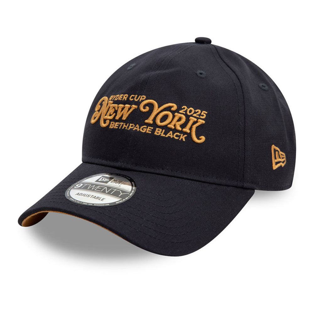 2025 Ryder Cup New Era 9Twenty Black Cap