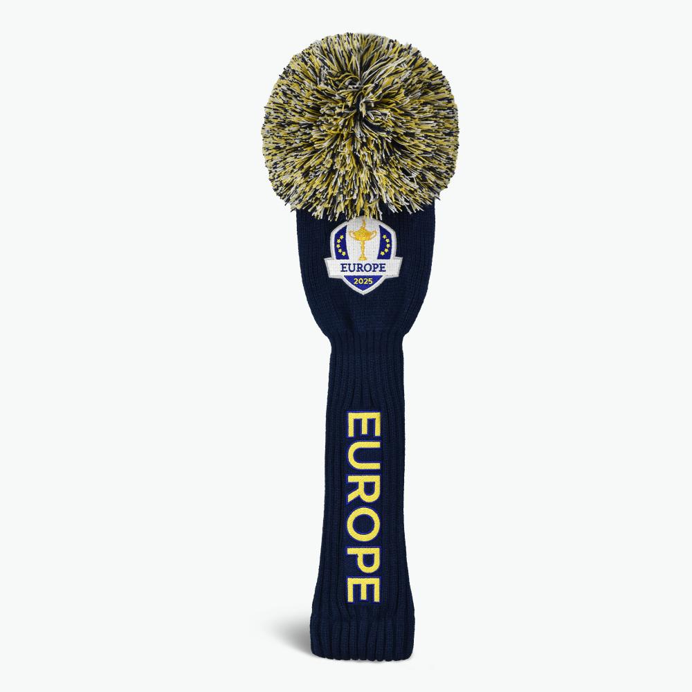 2025 Ryder Cup Team Europe Pom Pom Driver Cover