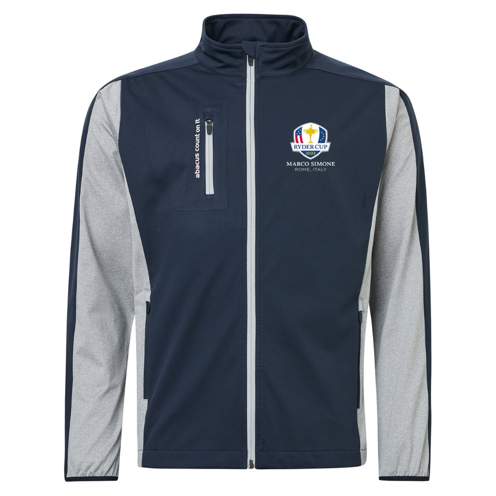 2023 Ryder Cup Abacus Men's Dornoch Blue Stretch Jacket - Front