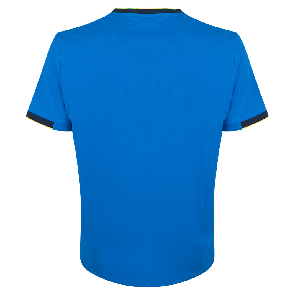 2023 Ryder Cup Official European Fanwear Men's Royal Blue T-Shirt Front