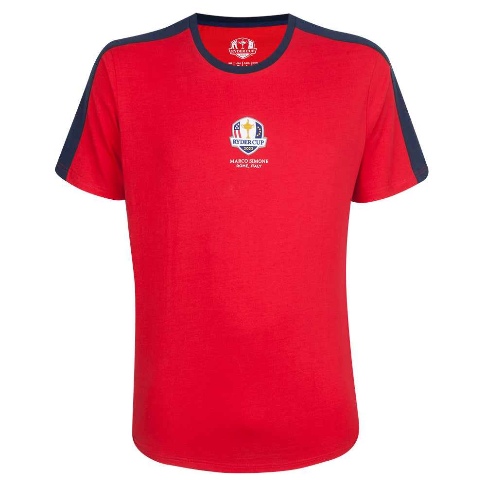 47 Brand 2023 Ryder Cup Premier Franklin T-Shirt - Red - US Ryder Cup