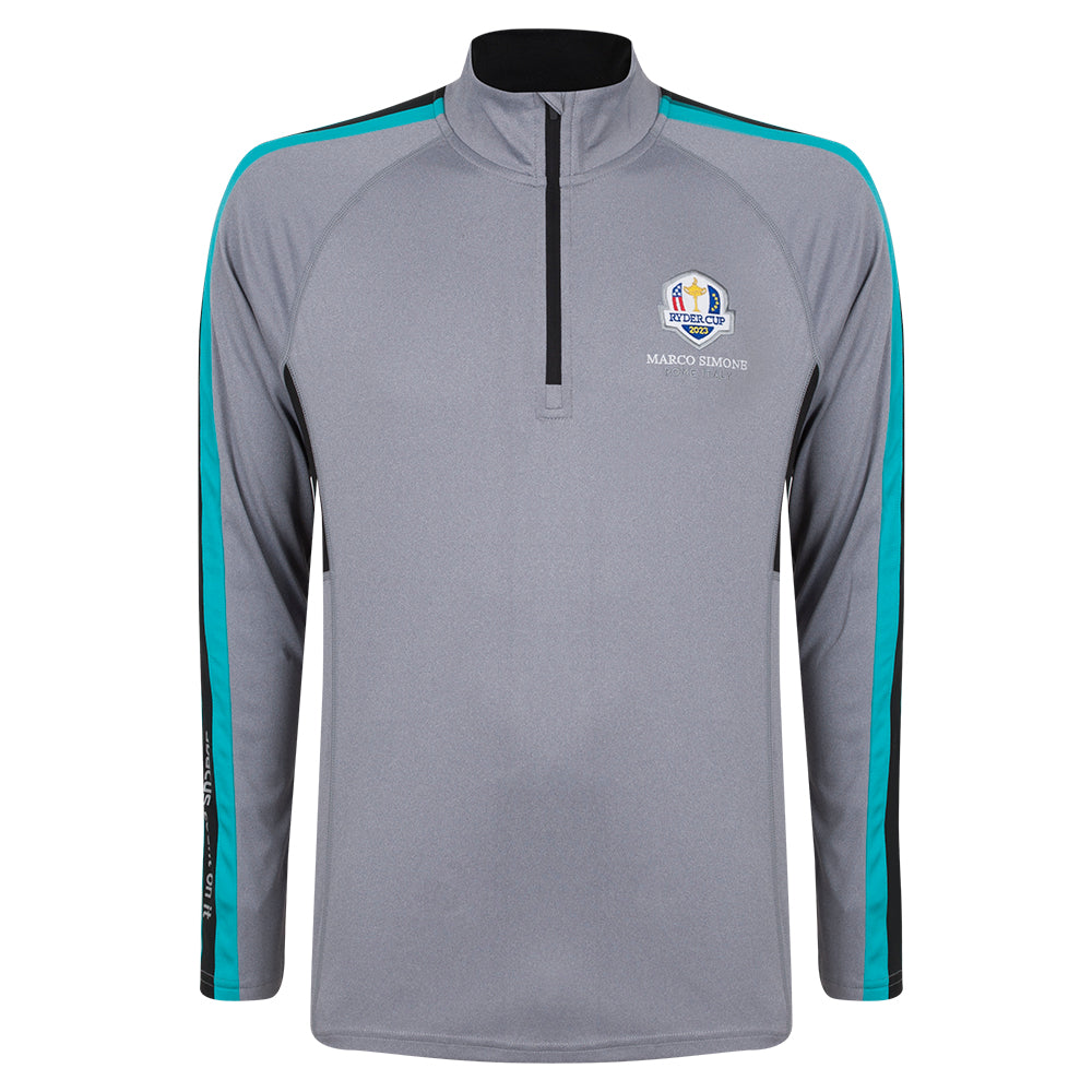 Mens University of Cambridge Sports 1/4 Zip Mid-Layer - Ryder & Amies