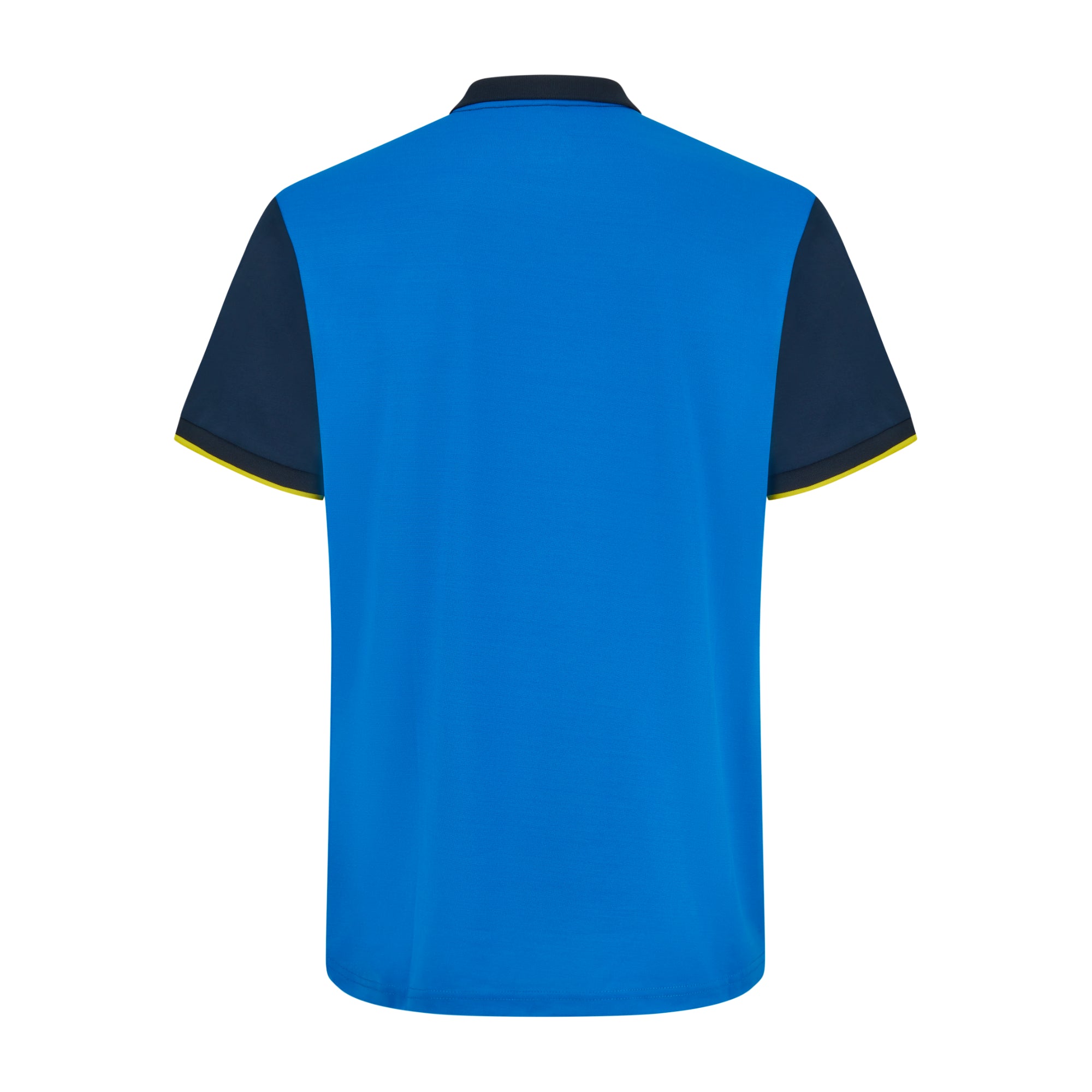 2023 Ryder Cup Official European Fanwear Men's Navy Zipped Polo Shirt Front