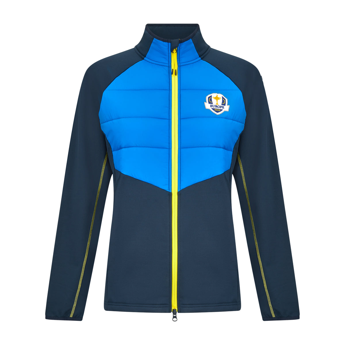 2023 Ryder Cup Official European Fanwear Women&#39;s Hybrid Mid Layer