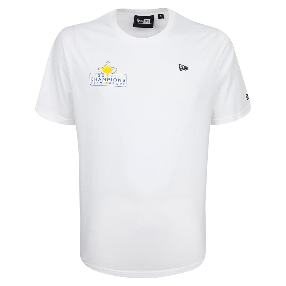 2025 Ryder Cup New Era Winners Unisex White T-Shirt