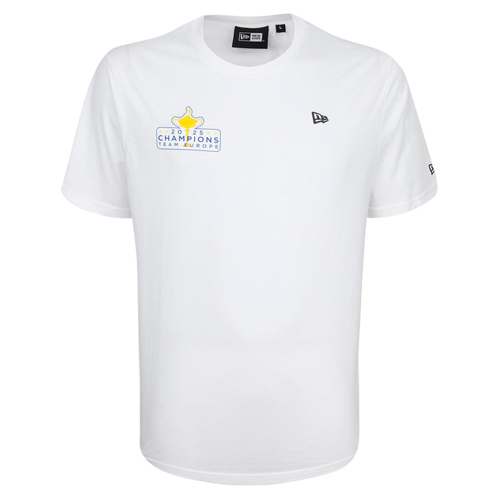 2025 Ryder Cup New Era Winners Unisex White T-Shirt