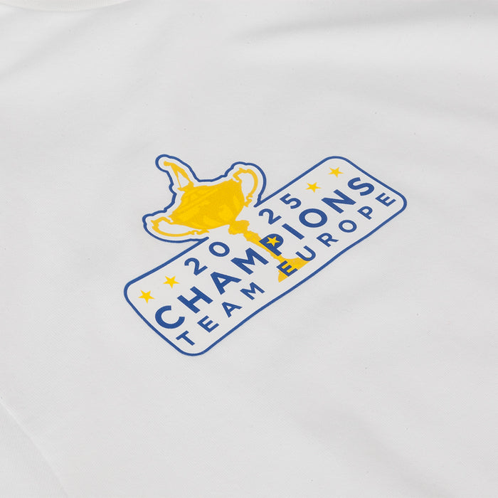 2025 Ryder Cup New Era Winners Unisex White T-Shirt