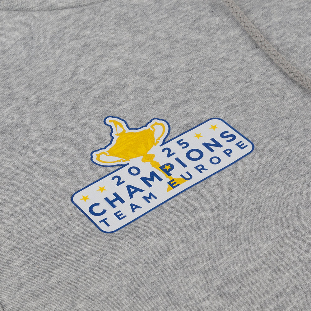 2025 Ryder Cup New Era Winners Unisex Grey Hoodie