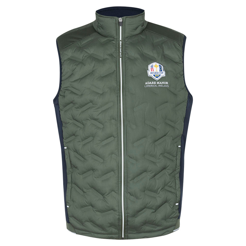 2027 Ryder Cup Abacus Men&#39;s Portrush Green Gilet