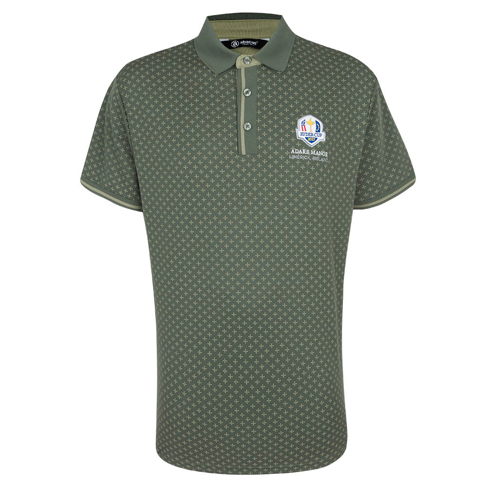 2027 Ryder Cup Abacus Men&#39;s Dunsten Green Polo