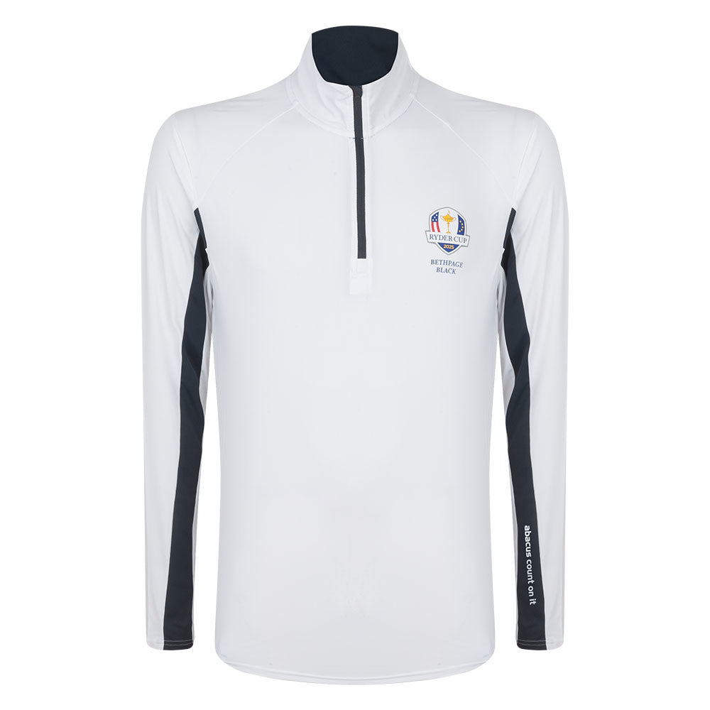 2025 Ryder Cup Abacus Men&#39;s Aloha Longsleeve White Top