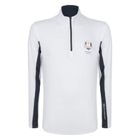 2025 Ryder Cup Abacus Men's Aloha Longsleeve White Top