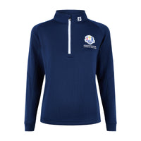 2027 Ryder Cup FootJoy Youth Contrast Zip Mid Layer