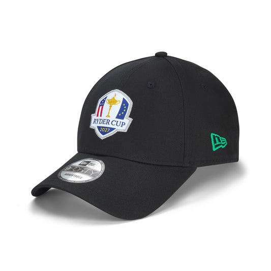 2027 Ryder Cup New Era 9FORTY Badge Black Cap