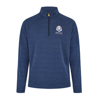 2027 Ryder Cup FootJoy Men's Navy Marl Midlayer