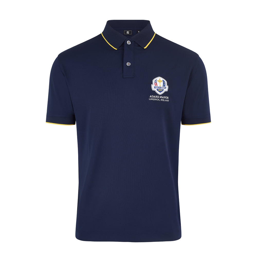 2027 Ryder Cup FootJoy Men&#39;s Navy Polo Shirt