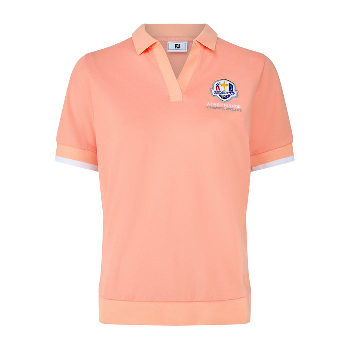 2027 Ryder Cup FootJoy Women's Knit Polo Shirt