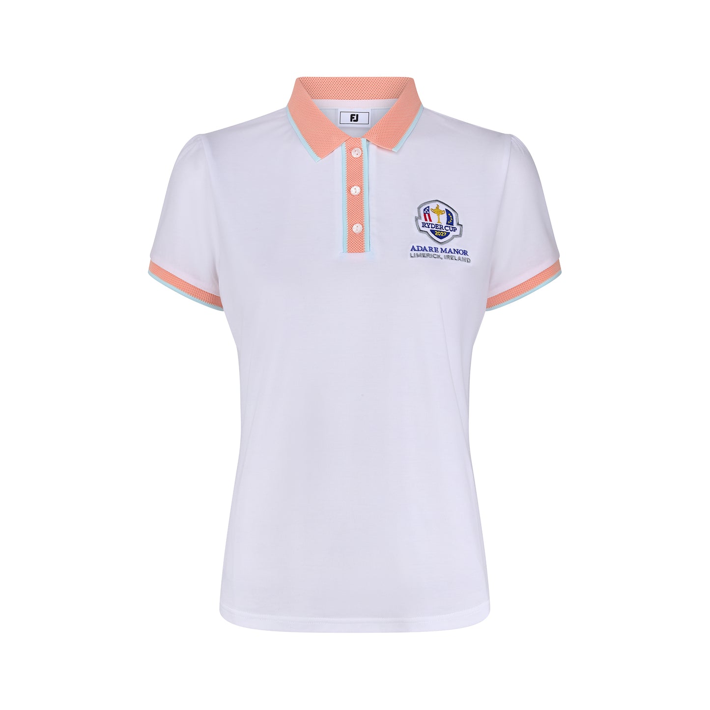2027 Ryder Cup FootJoy Women's Contrast Collar Polo Shirt