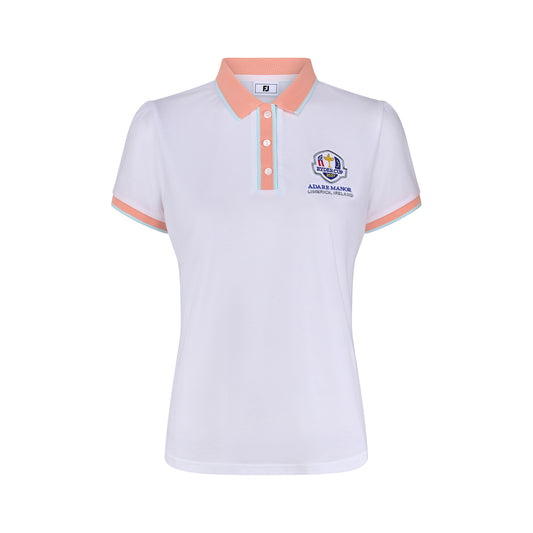 2027 Ryder Cup FootJoy Women's Contrast Collar Polo Shirt