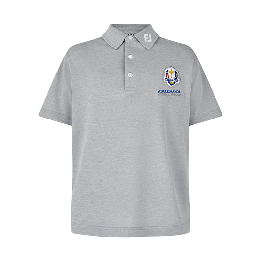 2027 Ryder Cup FootJoy Youth Stretch Pique Polo Shirt