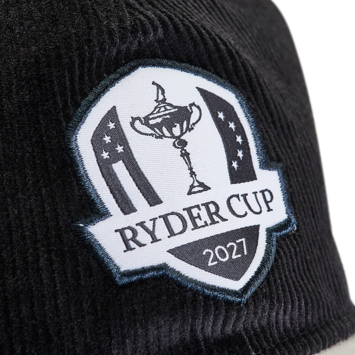 2027 Ryder Cup New Era Cream 9Twenty Black Cap