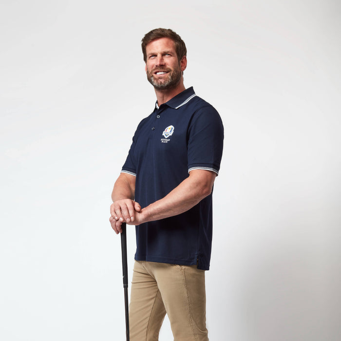 2025 Ryder Cup Glenmuir Men's Ethan Navy Polo Model